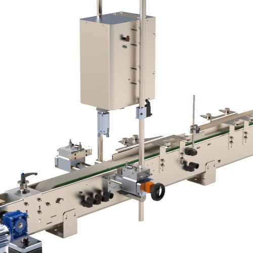 Tappatrice avvitatrice monoblocco - VS600 - CDA - pinza / automatica / per flaconi