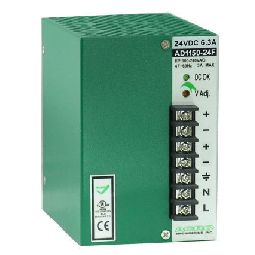Alimentatore elettrico su guida DIN - AD1150F series - Acro Engineering inc. - AC/DC / a multiple uscite / rinforzato