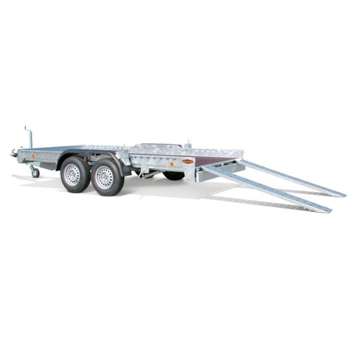 Rimorchio a pianale - UT-ST series - Böckmann - da cantiere / tandem / trainato