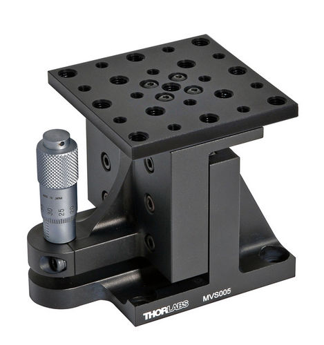 Piastra di posizionamento verticale - MVS005, MVS005/M - Thorlabs - di traslazione / 1 asse