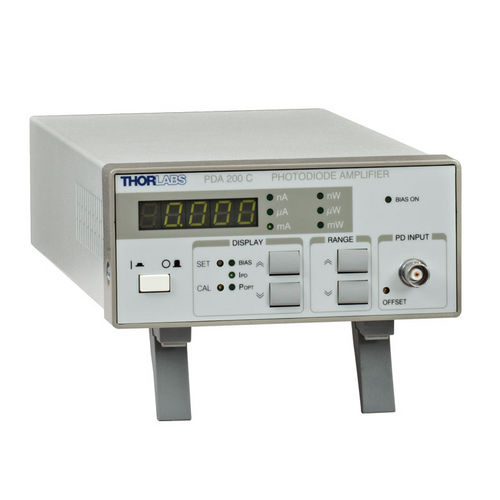 Amplificatore di corrente - PDA200C Series - Thorlabs - benchtop / a basso rumore