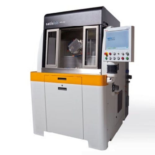 Macchina lucidatrice per vetro - SPS-200 - Satisloh - per ottica di precisione / di raddrizzamento / automatizzata