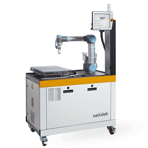 Sistema di movimentazione per lente ottica - HS-200 - Satisloh - automatizzato / modulare / per pezzi da lavorare