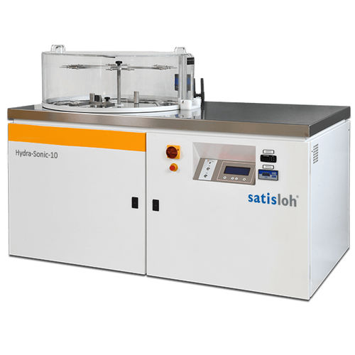 Macchina per pulizia ad acqua - Hydra-sonic-10 - Satisloh - ad ultrasuoni / automatica / di processo