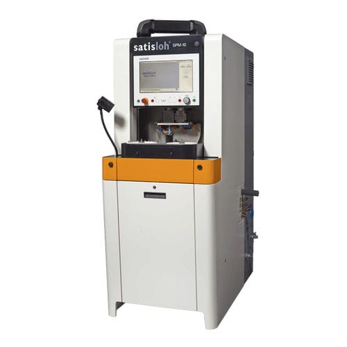 Rettificatrice piana - SPM-10  - Satisloh - per l'ottica / per pezzo singolo / automatica