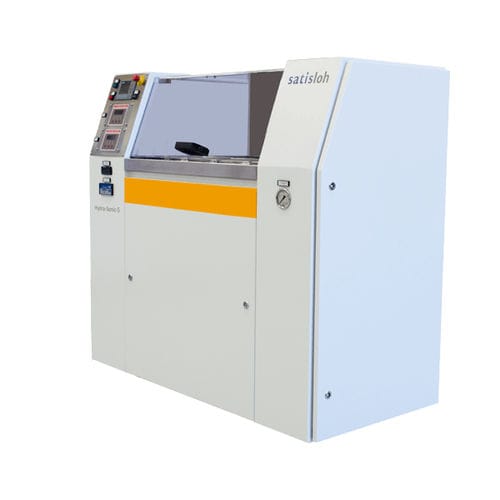 Macchina per pulizia ad acqua - Hydra-Sonic-5 - Satisloh - ad ultrasuoni / a secco / automatica