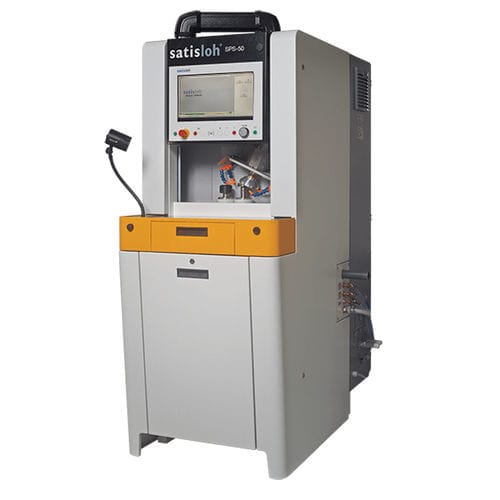 Macchina lucidatrice per vetro - SPS-50 - Satisloh - per ottica di precisione / di raddrizzamento