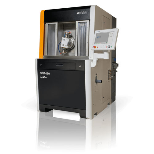 Rettificatrice piana - SPM-150 - Satisloh - per l'ottica / CNC / 3 assi
