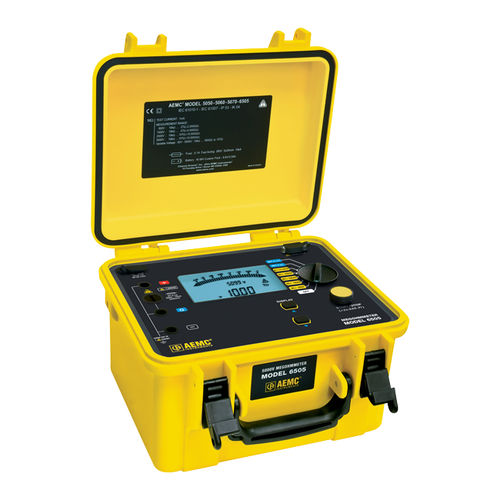 Megaohmmetro digitale - 6505 - AEMC Instruments - portatile / rinforzato