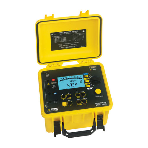 Tester di tensione - 5060  - AEMC Instruments - di isolamento / della resistenza di isolamento / di corrente di fuga