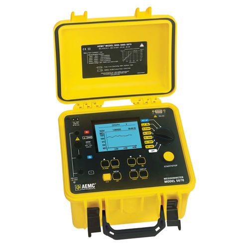 Tester della resistenza di isolamento - 5070  - AEMC Instruments - per stampa e etichette
