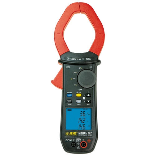 Multimetro a pinza digitale - 607 - AEMC Instruments - portatile / 1000 V / 2000 A