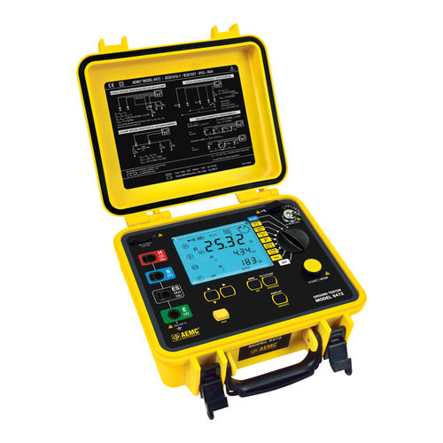 Tester di resistività del terreno - 6472 - AEMC Instruments - di resistenza di messa a terra / di resistenza di terra / di massa
