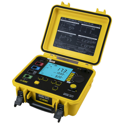 Tester potenza - 6471 - AEMC Instruments - di resistenza di messa a terra / di massa / di terre