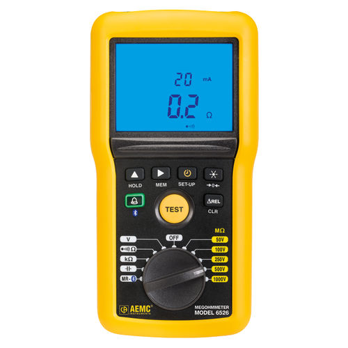 Megaohmmetro digitale - 6526 - AEMC Instruments - portatile