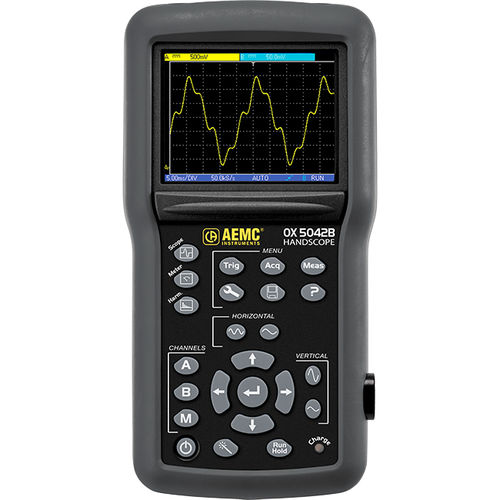 Oscilloscopio digitale - OX 5042B - AEMC Instruments - portatile / a 2 vie / compatto