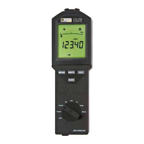 Tachimetro a contatto - C.A 1725 - AEMC Instruments - ottico / fotoelettrico / a infrarossi