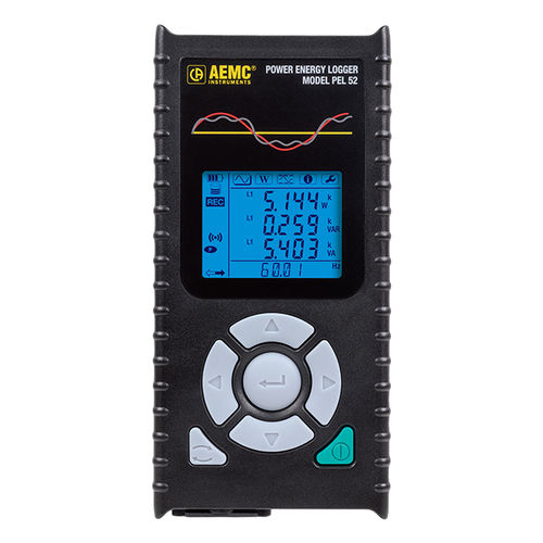 Data logger di potenza - PEL 52 - AEMC Instruments - di energia / WiFi / con display LCD