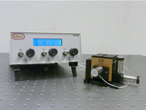 Piastra di posizionamento XYZ - MDE623  - Elliot Scientific - manuale / piezoelettrica / 3 assi