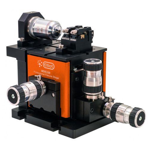 Piastra di posizionamento XYZ - MDE510  - Elliot Scientific - manuale / 3 assi / di precisione