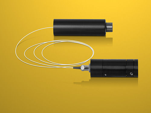 Modulo laser a fibra - FLEXPOINT® MVfiber - LASER COMPONENTS - di visione per macchina industriale / a fibra accoppiata / monomodale