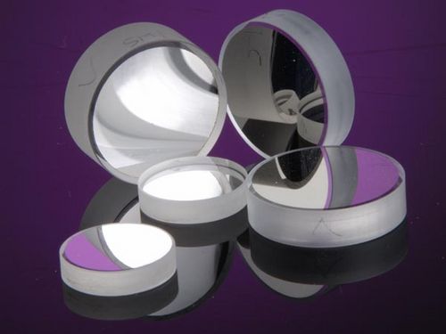 Specchio rotondo - LASER COMPONENTS - in metallo / con strato metallico