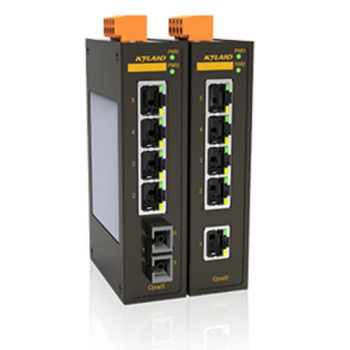 Switch Ethernet non gestibile - Opal5 - Kyland Technology Co.,Ltd. - 8 porte / 10/100BaseT(X) / su guida DIN