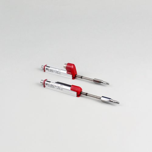 Sensore di posizione lineare - SLPKS - OPKON Optik Elektronik A.S. - con potenziometro a molla / meccanico / analogico