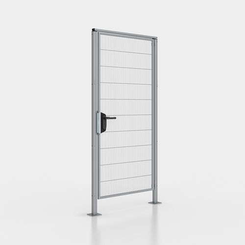 Porta battente - FTEO - HANS GEORG BRÜHL - in acciaio / per interno / di sicurezza