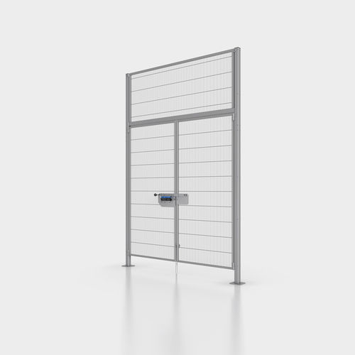 Porta battente - DFTO - HANS GEORG BRÜHL - in acciaio / per interno / di sicurezza