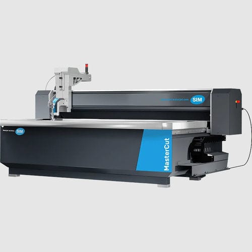Macchina da taglio a getto d'acqua abrasivo - MasterCut - STM Waterjet Group - per metallo / per materie plastiche / per pietra