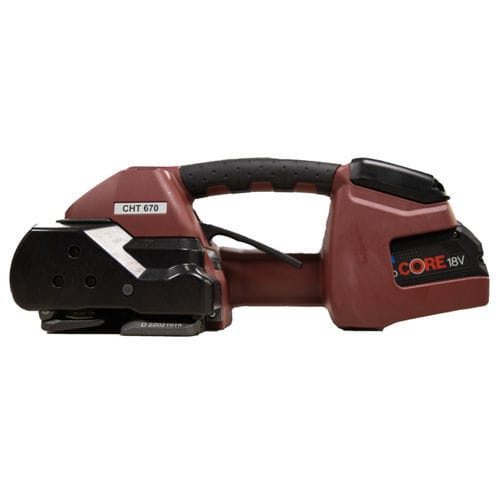 Tendireggia manuale - CHT 670 - Cyklop - a batteria / per reggia plastica / per nastro metallico