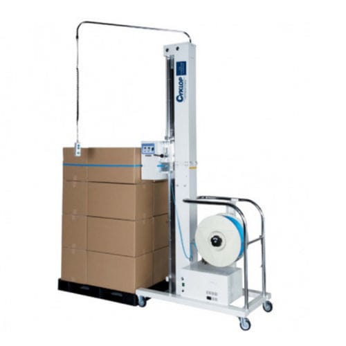 Reggiatrice semiautomatica - M PAC HE - Cyklop - manuale / per plastica / per profilati di tenuta in gomma