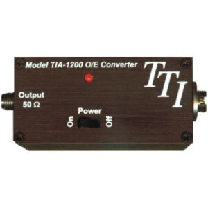 Convertitore ottico-elettrico - TIA-1200 - Scitec Instruments - di segnale / in fibra ottica