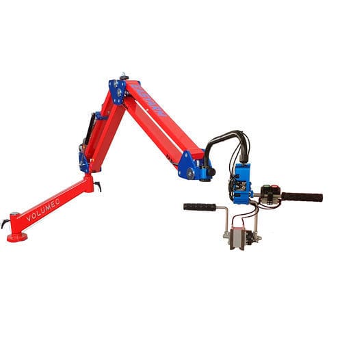 Manipolatore pneumatico - EAM03 - VOLUMEC® & EASYARM - con magnete di sollevamento / per lamiere / per componenti meccaniche