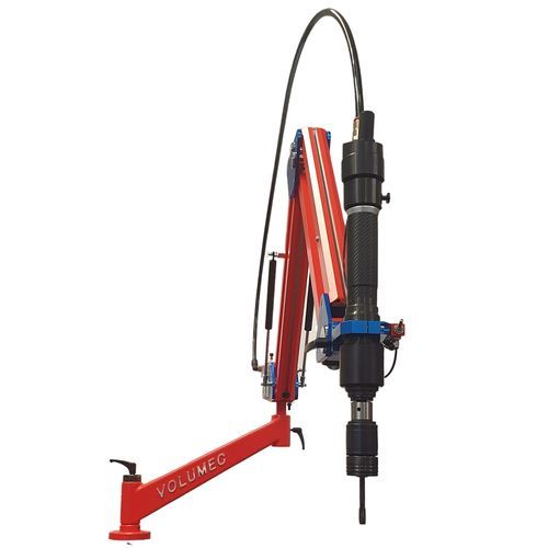 Macchina di maschiatura con braccio articolato - VTS1000 - VOLUMEC® & EASYARM - pneumatica / compatta / con tavolo mobile