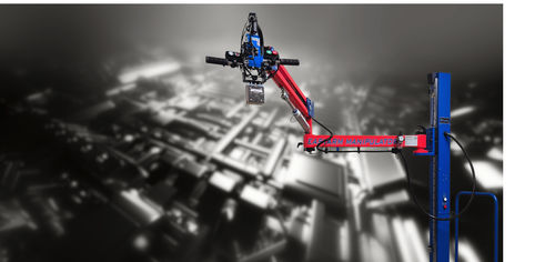 Manipolatore mobile - EAM02-02 - VOLUMEC® & EASYARM - pneumatico / con presa / a vuoto