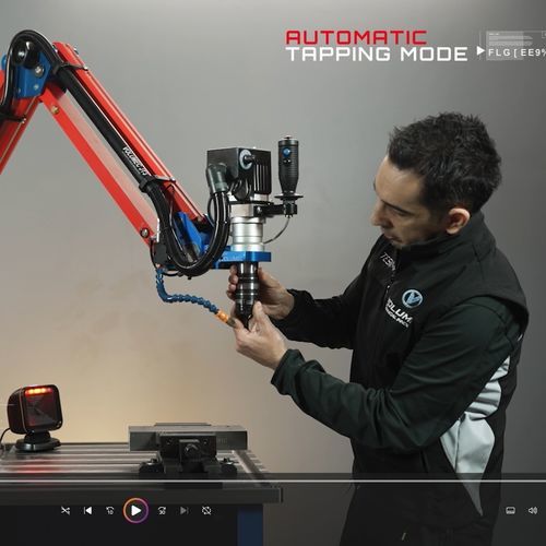 Macchina di maschiatura con braccio articolato - JT3150 Evo&sup2; - VASTC - VOLUMEC® & EASYARM - brushless / elettrica / controllore di velocità