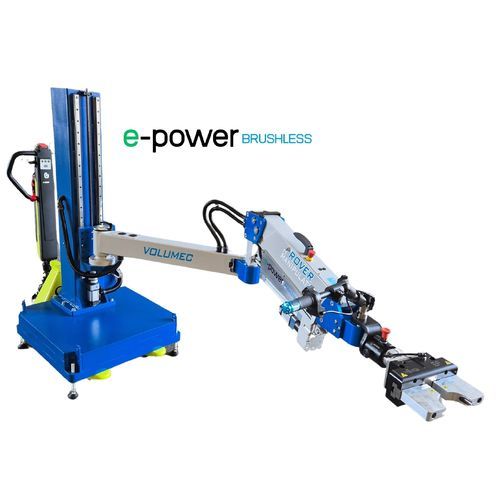 Manipolatore mobile - ROVER RM01-e - VOLUMEC® & EASYARM - elettrico / con presa / con gancio