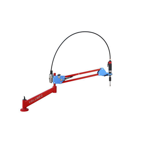 Macchina di maschiatura con braccio articolato - ET220 - VOLUMEC® & EASYARM - pneumatica / con tavolo mobile / compatta