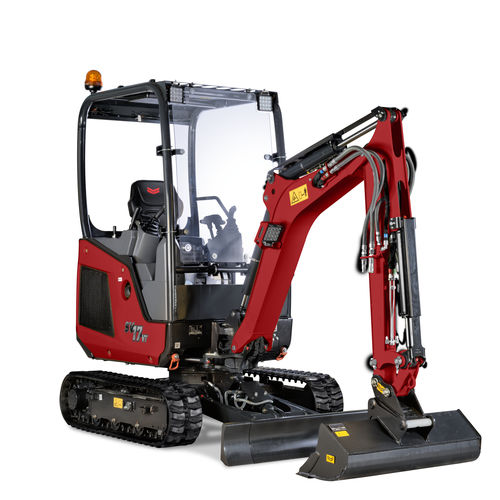 Miniescavatore - SV17VT - YANMAR COMPACT EQUIPMENT EMEA S.A.S. - cingolato / diesel / per cantiere di costruzione