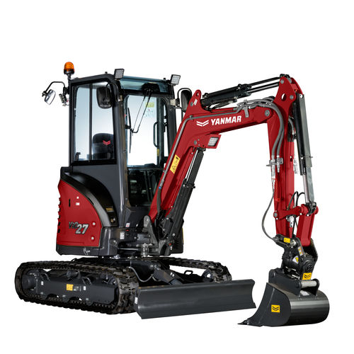 Miniescavatore - ViO27-6 - YANMAR COMPACT EQUIPMENT EMEA S.A.S. - cingolato / diesel / per cantiere di costruzione