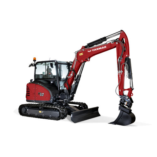 Midi-escavatore - SV60-6B - YANMAR COMPACT EQUIPMENT EMEA S.A.S. - cingolato / diesel / per cantiere di costruzione