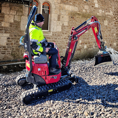 Miniescavatore - ViO12-2A - YANMAR COMPACT EQUIPMENT EMEA S.A.S. - cingolato / diesel / per cantiere di costruzione