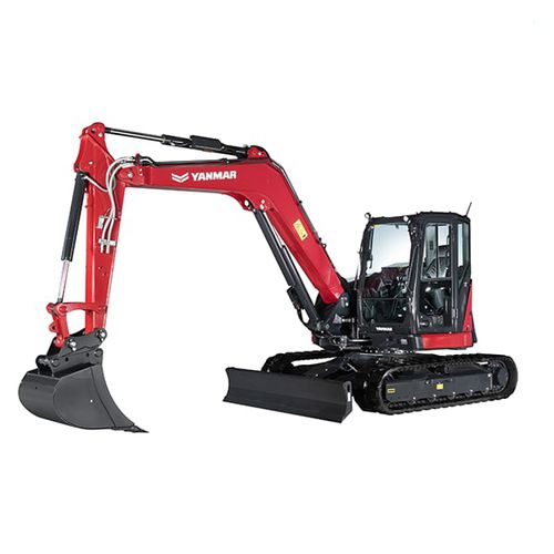 Escavatore intermedio - SV86-7 - YANMAR COMPACT EQUIPMENT EMEA S.A.S. - cingolato / diesel / compatto