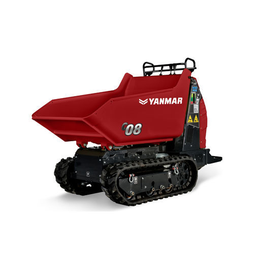 Mini dumper cingolato - C08-AG  - YANMAR COMPACT EQUIPMENT EMEA S.A.S. - con motore a combustione / a scarico frontale / compatto