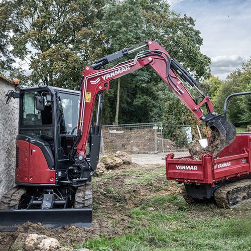 Miniescavatore - ViO33-7 - YANMAR COMPACT EQUIPMENT EMEA S.A.S. - cingolato / diesel / compatto