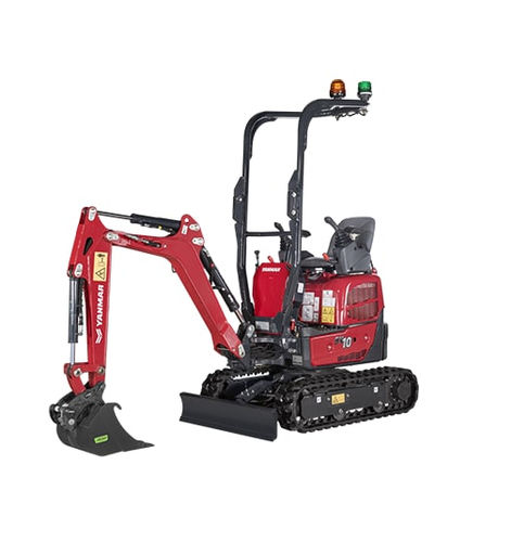 Miniescavatore - SV10 - YANMAR COMPACT EQUIPMENT EMEA S.A.S. - cingolato / Tier 4 finale / diesel