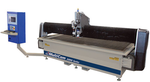 Macchina da taglio a getto d'acqua - 3000 series - Multicam Inc. - per alluminio / per acciaio / per acciaio inossidabile