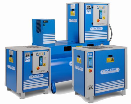 Compressore a vite - PHV series - Parise Compressori - rotativo / d'aria / con motore elettrico